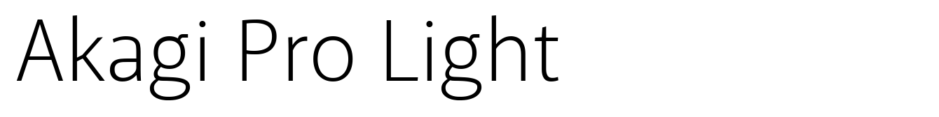 Akagi Pro Light